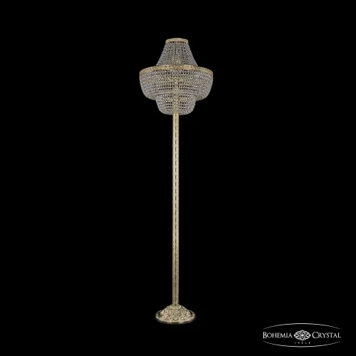 Торшер 19091T6/H/45IV-172 G Bohemia Ivele Crystal sp прозрачный 8 ламп, основание золотое в стиле классический
 фото 2
